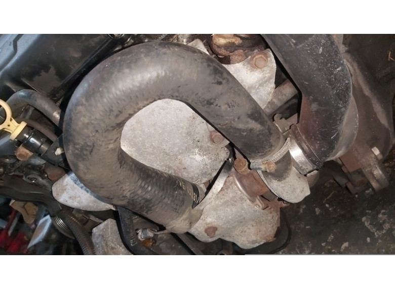 Патрубок интеркулера к Opel Astra, 2001г.