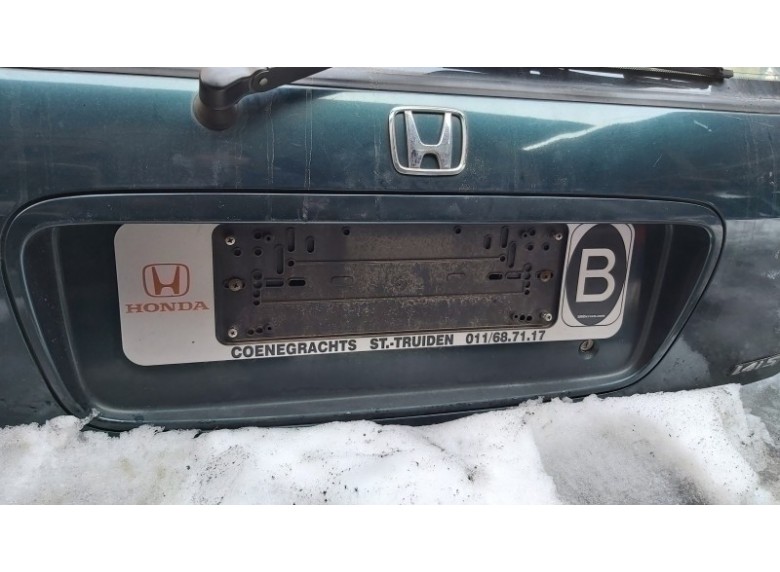 Накладка подсветки номера к Honda Civic