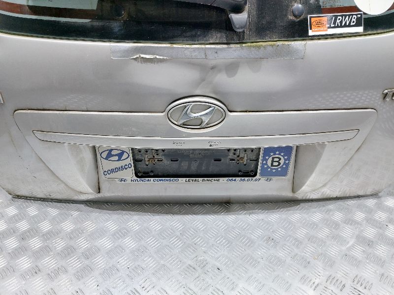 Накладка под номер (бленда) - Hyundai Tucson 1 (2004-2009)