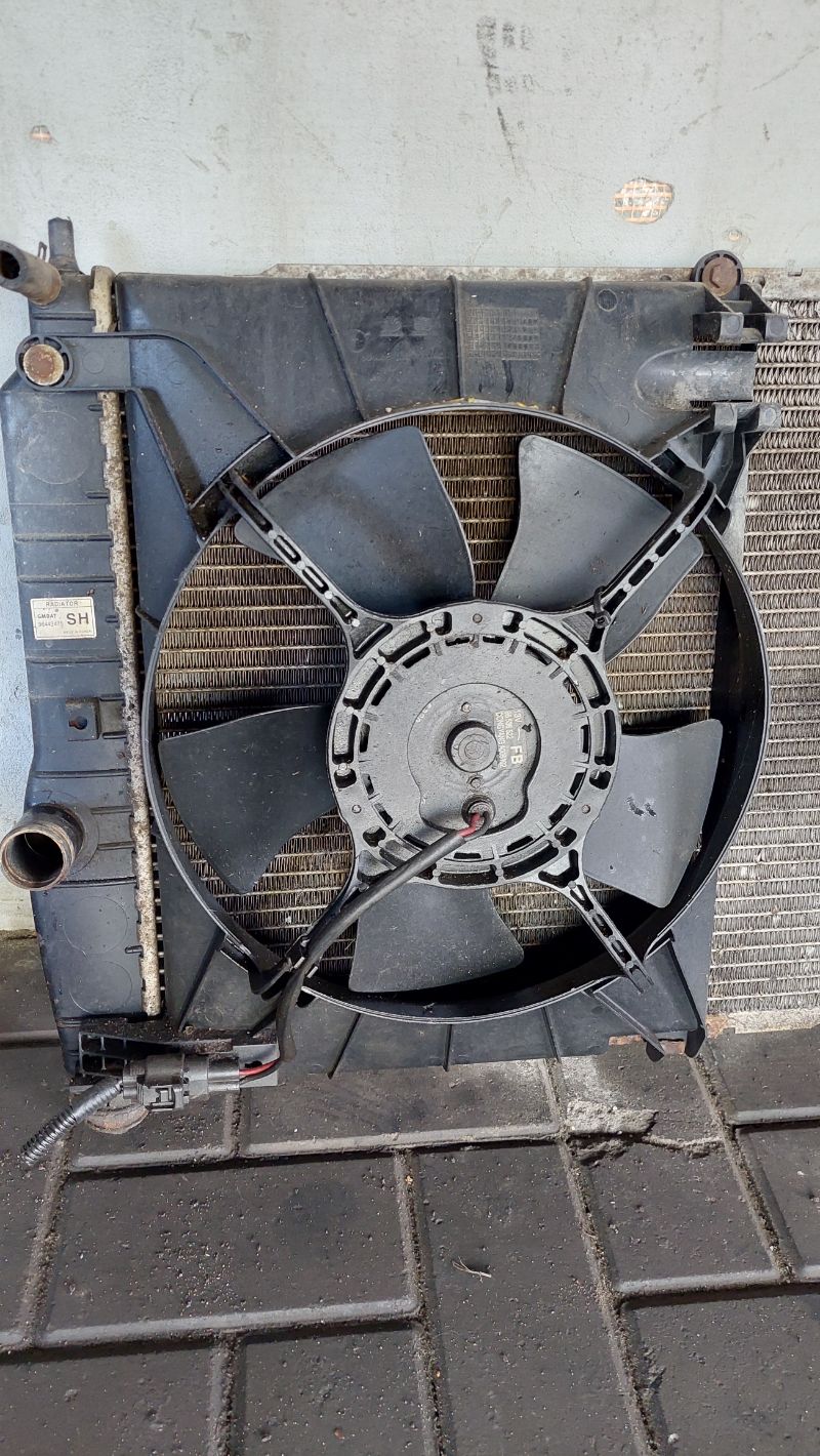 Вентилятор радиатора основного - Chevrolet Aveo (2003-2011)